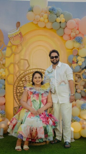 The cutest little celebration before the cutest little arrival. 🐻

Aneesha’s baby shower was filled with laughter, paint-covered hands, playful games, and moments that brought everyone together.

DM us to capture your special celebrations.

MUA: @sohtouchmakeupartistry
Dress: @gauriandnainika

[Baby Shower, Winnie The Pooh Theme, Mom-to-be
Motherhood, Baby Shower Decor, Baby Shower event, Phone shot reel, Event Photography, Anaganaga Photography]

#AneeshaBabyShower #BabyShowerCelebration #AnaganagaPhotography #WinnieThePoohTheme #MomToBe